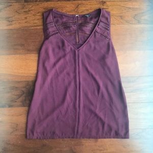 Express sleeveless blouse